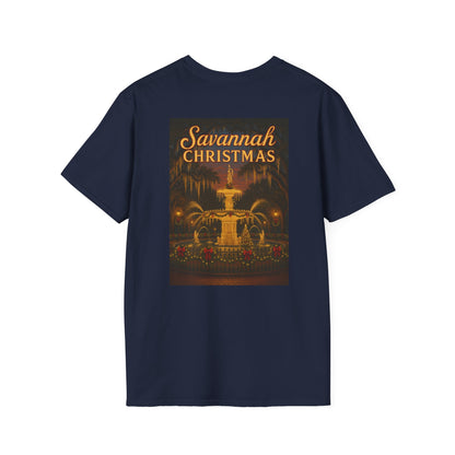 Forsyth Fountain Savannah Christmas Unisex T-Shirt