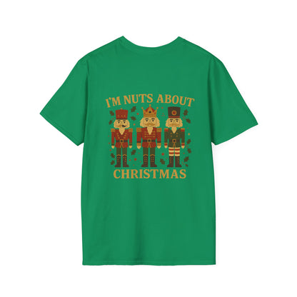I'm Nuts About Christmas Unisex Soft Style T-Shirt