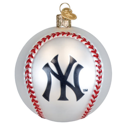 Yankees Baseball Ornament