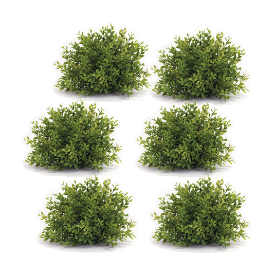 Spring Mini Leaf Foliage Half Orb (Set of 6) 7"D