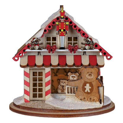 Teddy Bear Shop Ornament