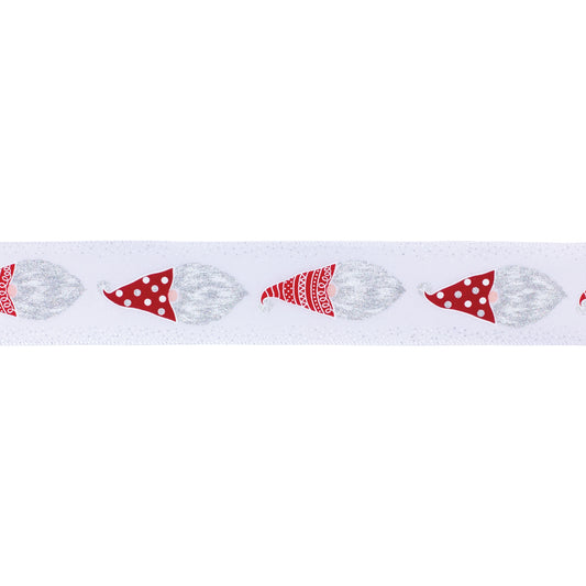 Gnome Santas Ribbon (Set of 2)