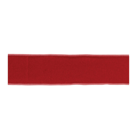 Wool Holiday Ribbon 4" x 5 Yds.