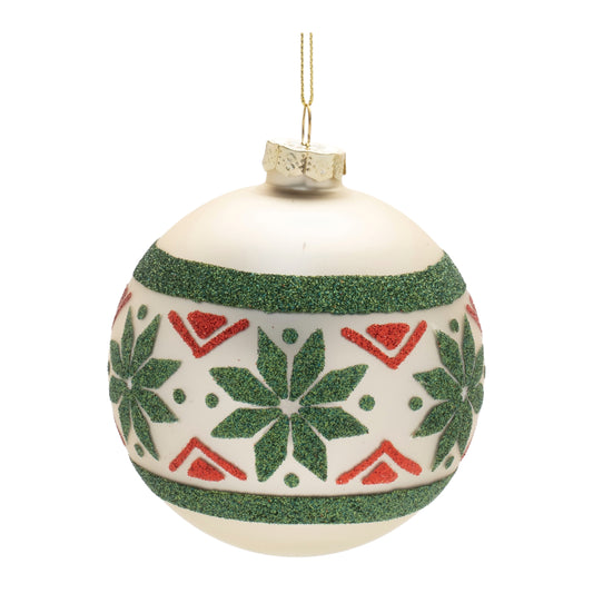 Nordic Glass Ball Ornament (Set of 6)