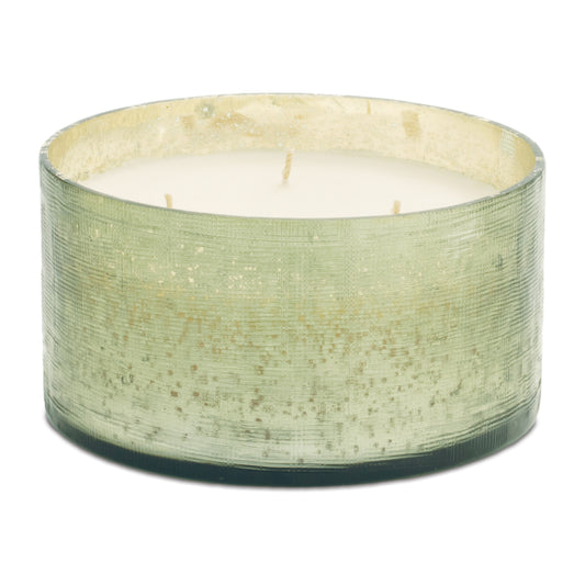 Frasier Fir Scented Candle in Textured Glass Jar 6"D