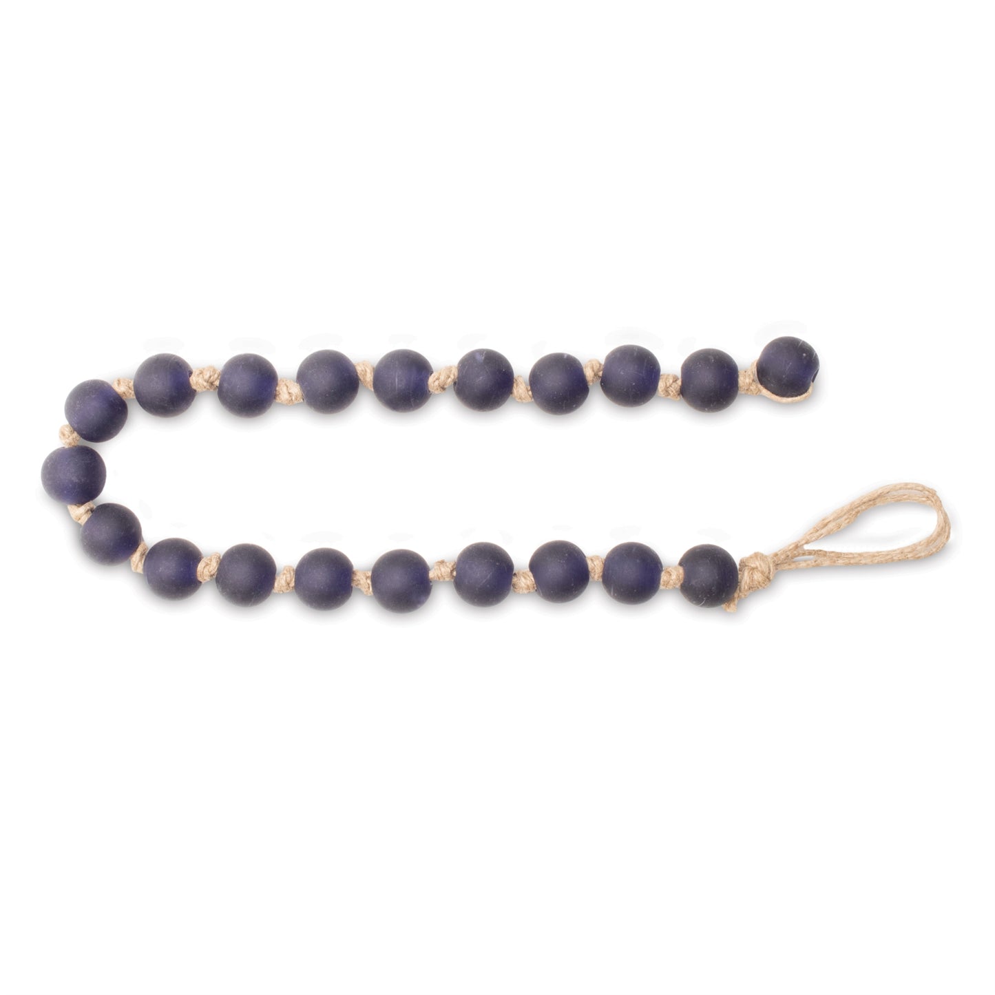 Frosted Glass Bead Garland (Set of 2)