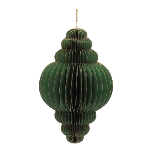 Paper Teardrop Ornament (Set of 6)