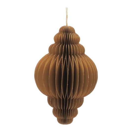 Paper Drop Ornament (Set of 6)