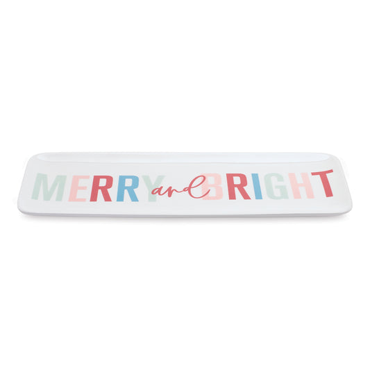 Merry and Bright Holiday Platter (Set of 4)