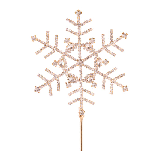 Jeweled Snowflake Stem (Set of 4)