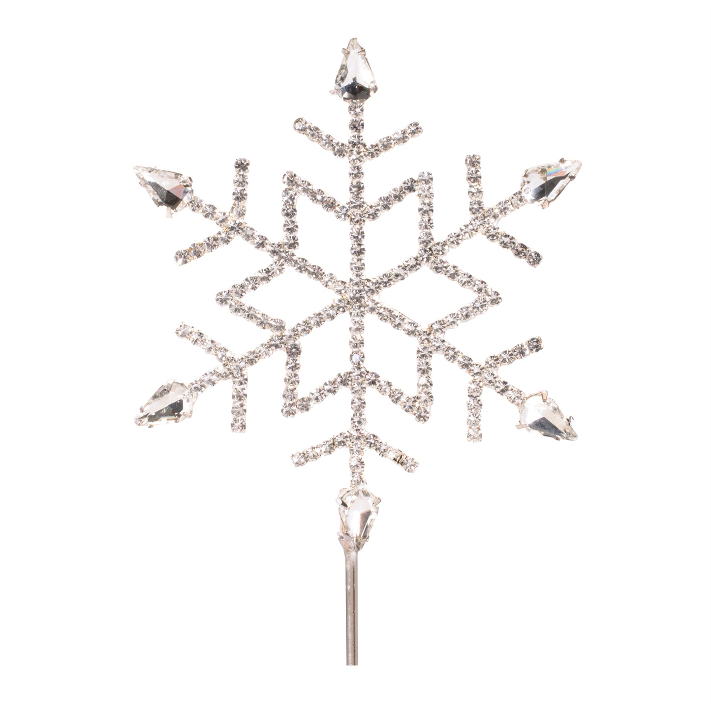 Jeweled Snowflake Stem (Set of 4)