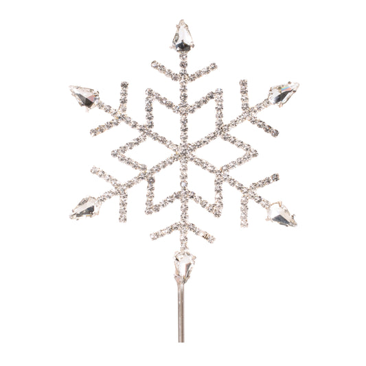 Jeweled Snowflake Stem (Set of 4)