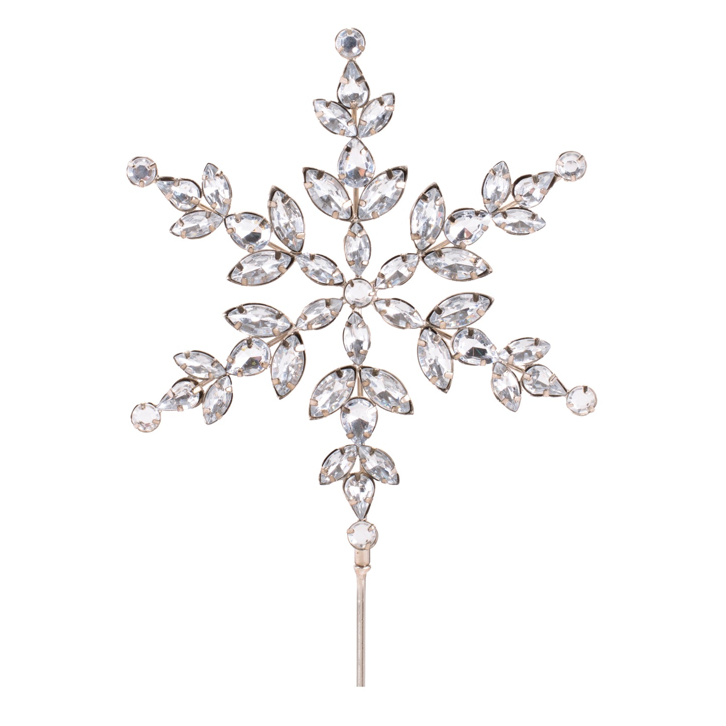 Jeweled Snowflake Stem (Set of 4)