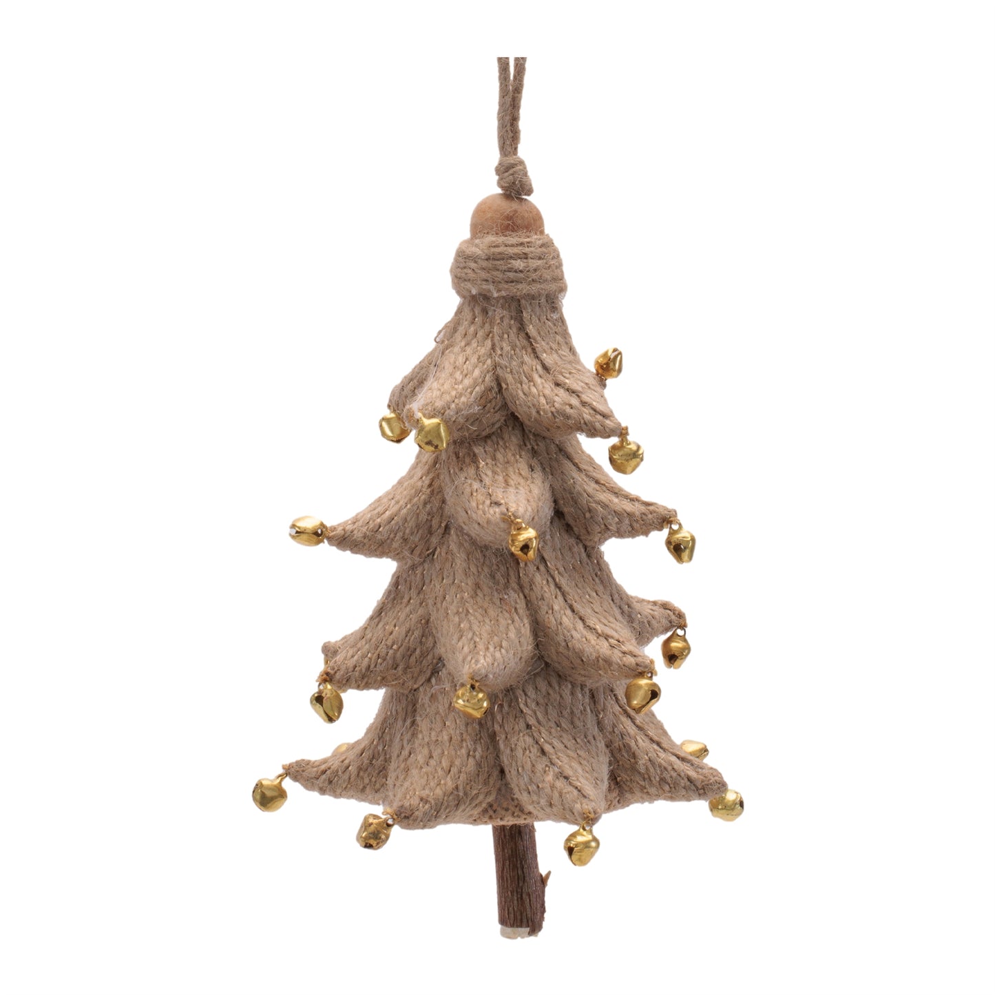 Rustic Tree Ornaments (Set of 4)