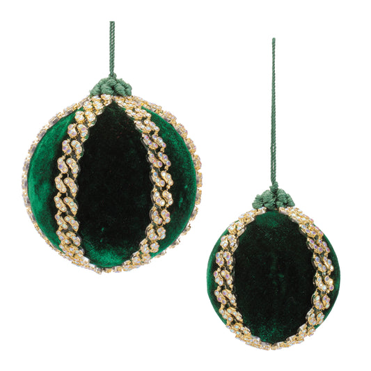 Shimmer Ball Ornaments (Set of 4)