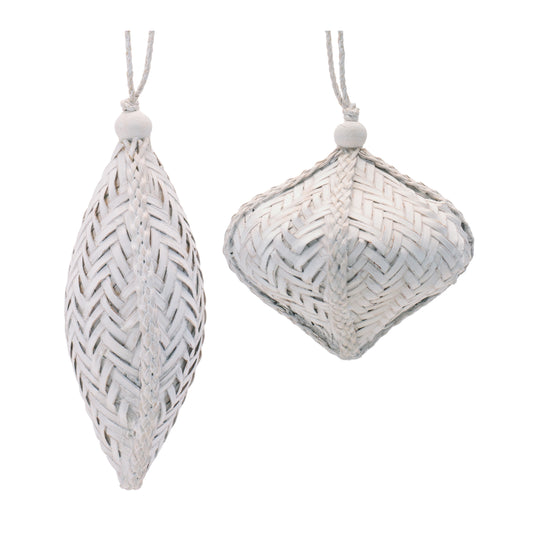 Rustic Cane Ornaments (Set of 4)