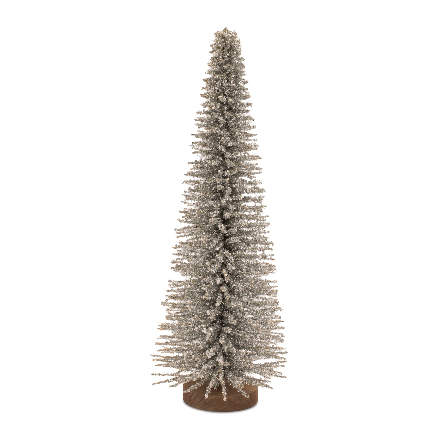 Glitter Iron Christmas Tree 23.5"H