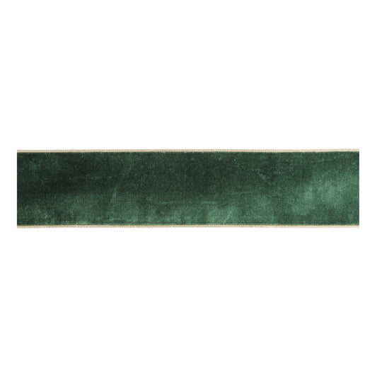 Velvet Wired Ribbon (Set of 2)