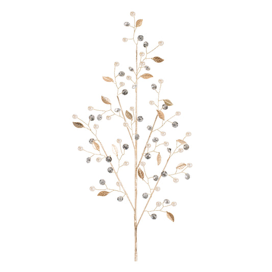 Pearl and Jewel Bead Spray (Set of 2)