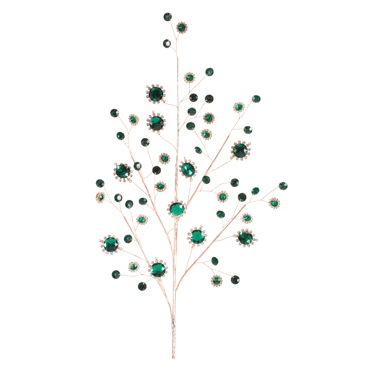 Emerald Jewel Spray (Set of 2)