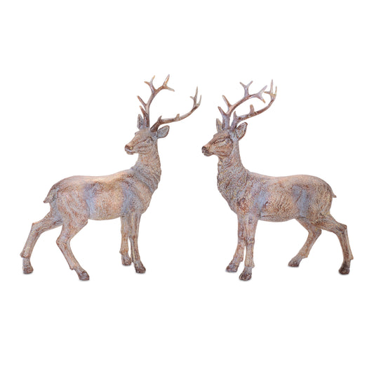 Woodland Deer Figurines (Set of 2)
