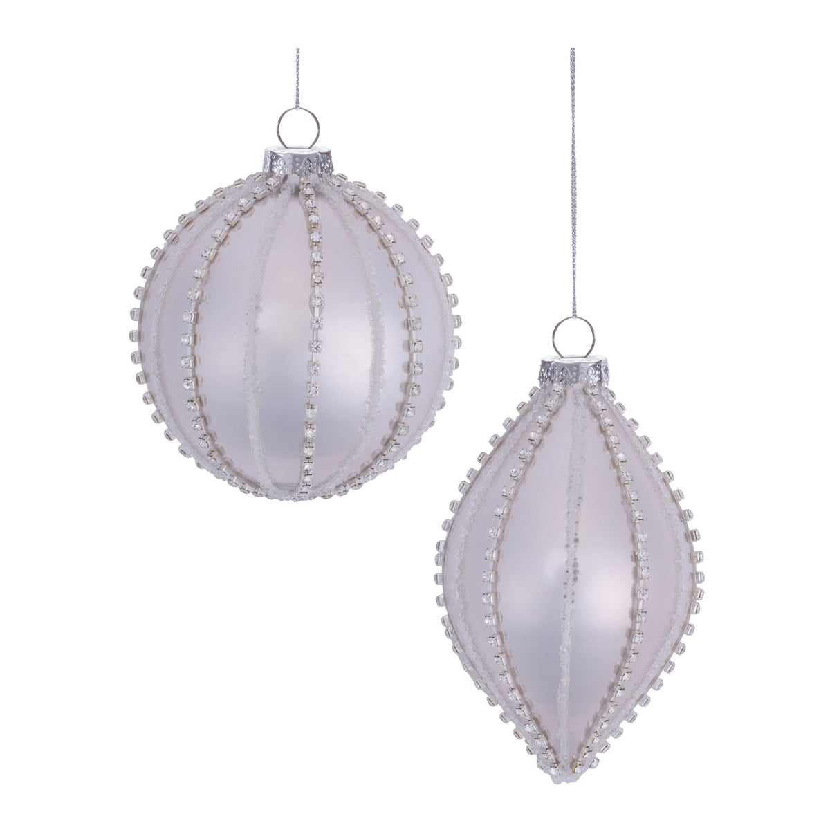 Glass Ball Ornaments (Set of 6)