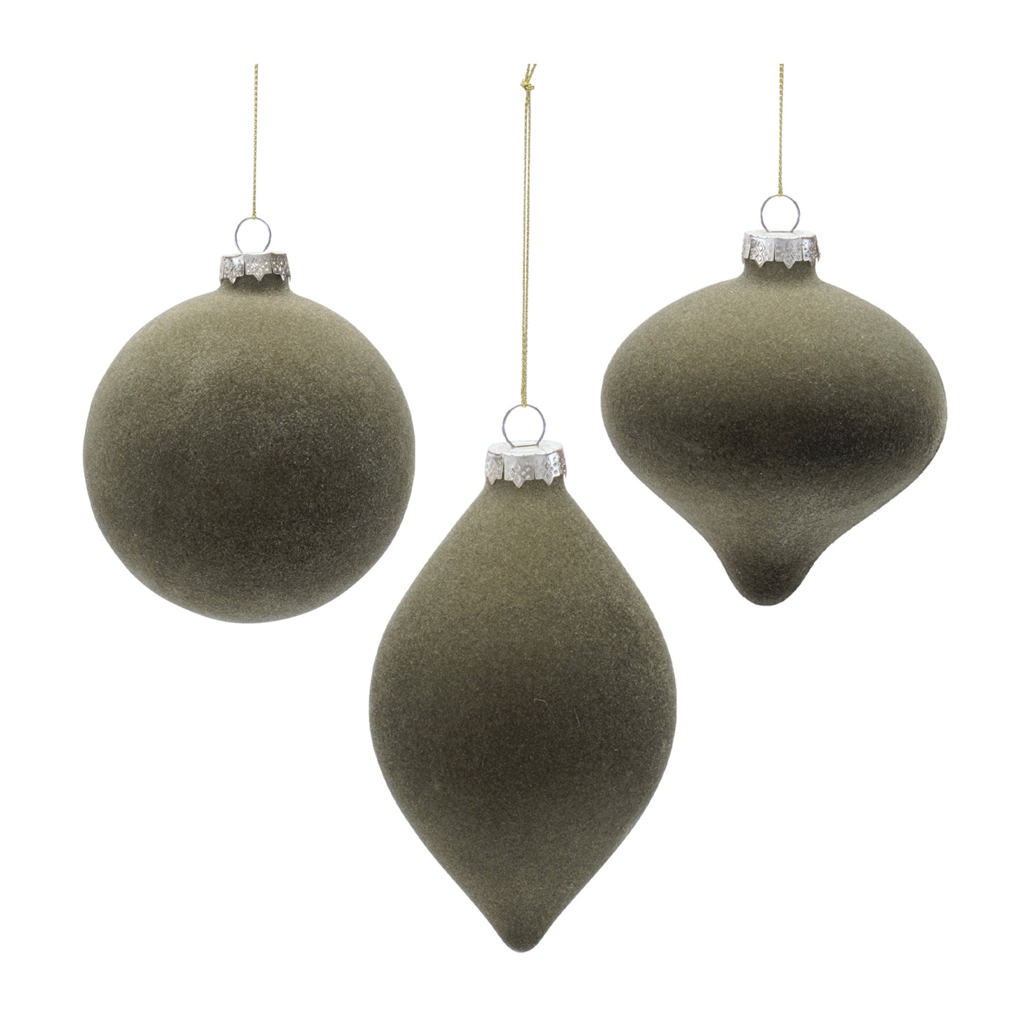 Glass Ball Ornaments (Set of 6)