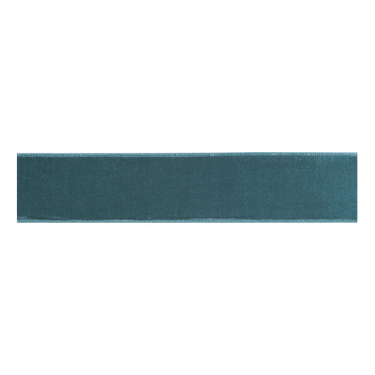 Solid Velvet Wired Polyester Ribbon 2.5" x 10 Yds.