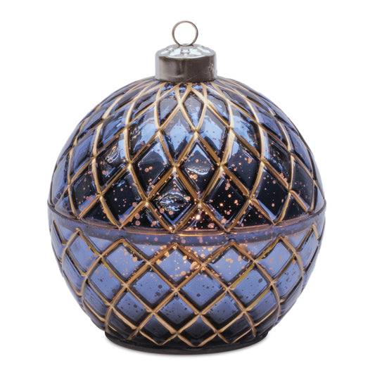 LED Candle Ornament 5.75"D