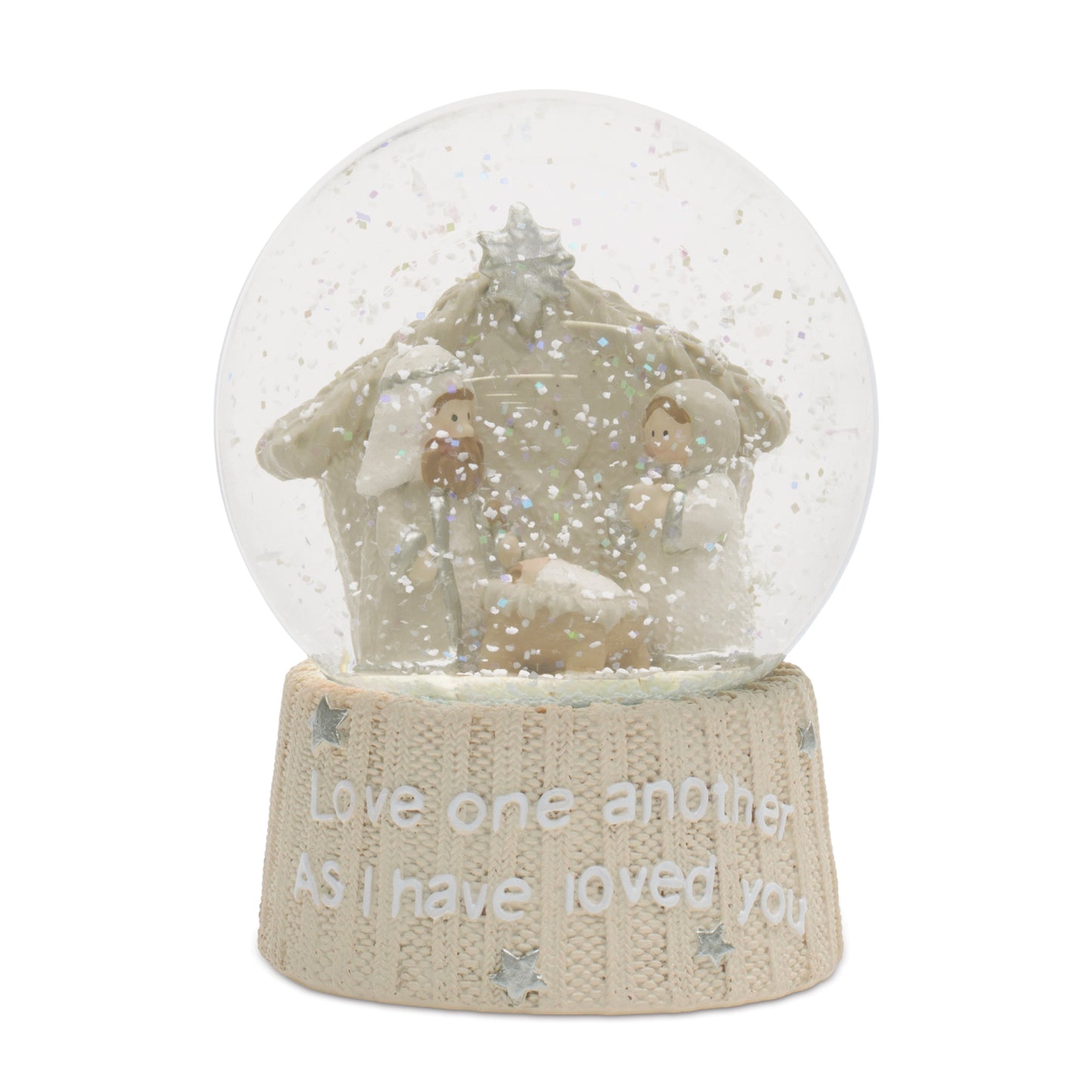 Holy Family Nativity Snow Globe