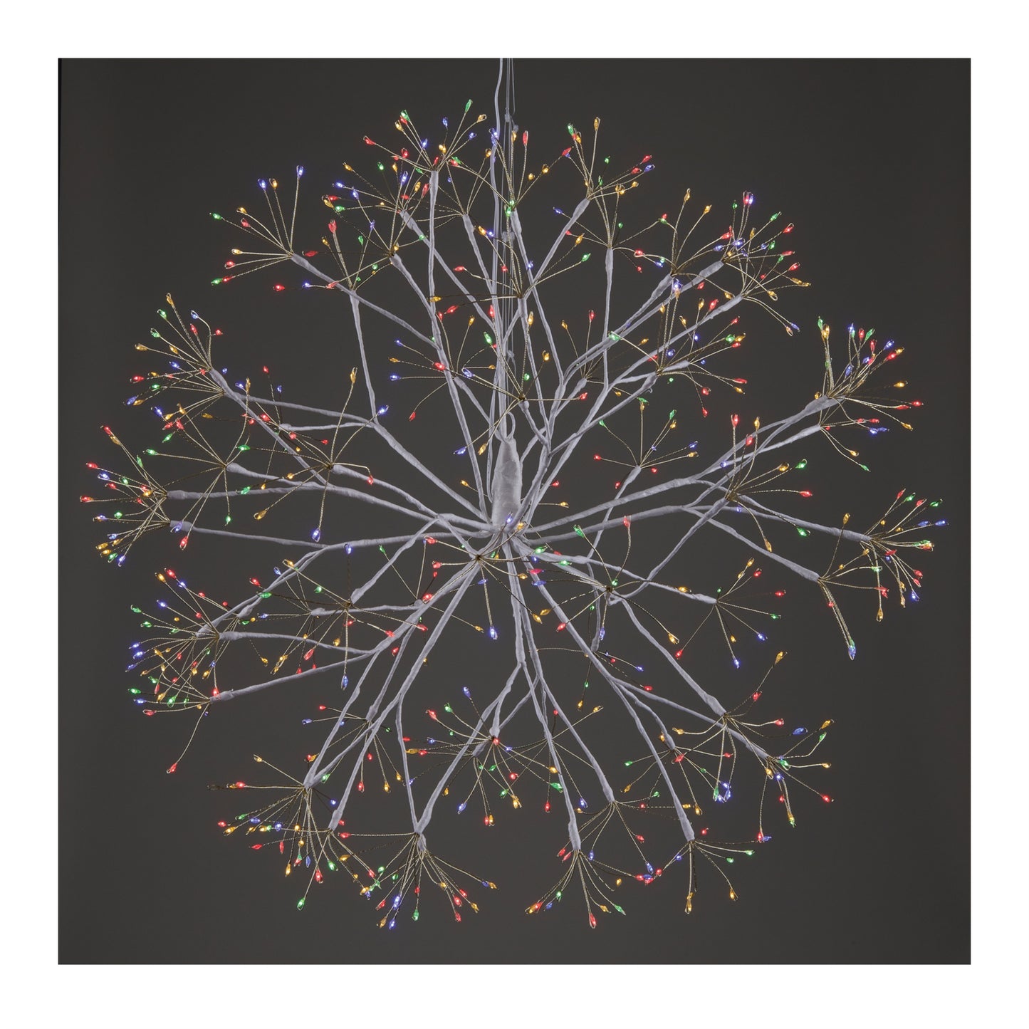 Multicolor LED Hanging Orb 23.5"D