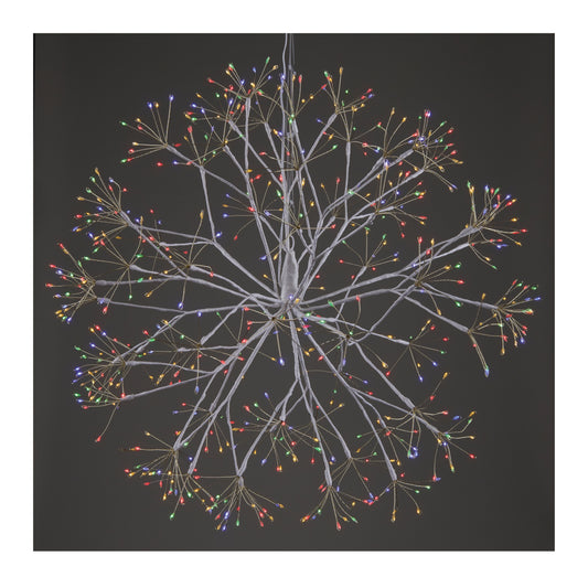 Multicolor LED Hanging Orb 23.5"D
