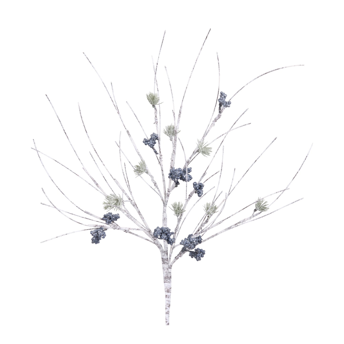 Birch Twig with Pine Spray (Set of 4)