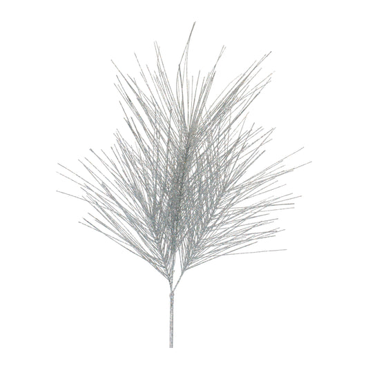 Glittered Pine Spray (Set of 4)