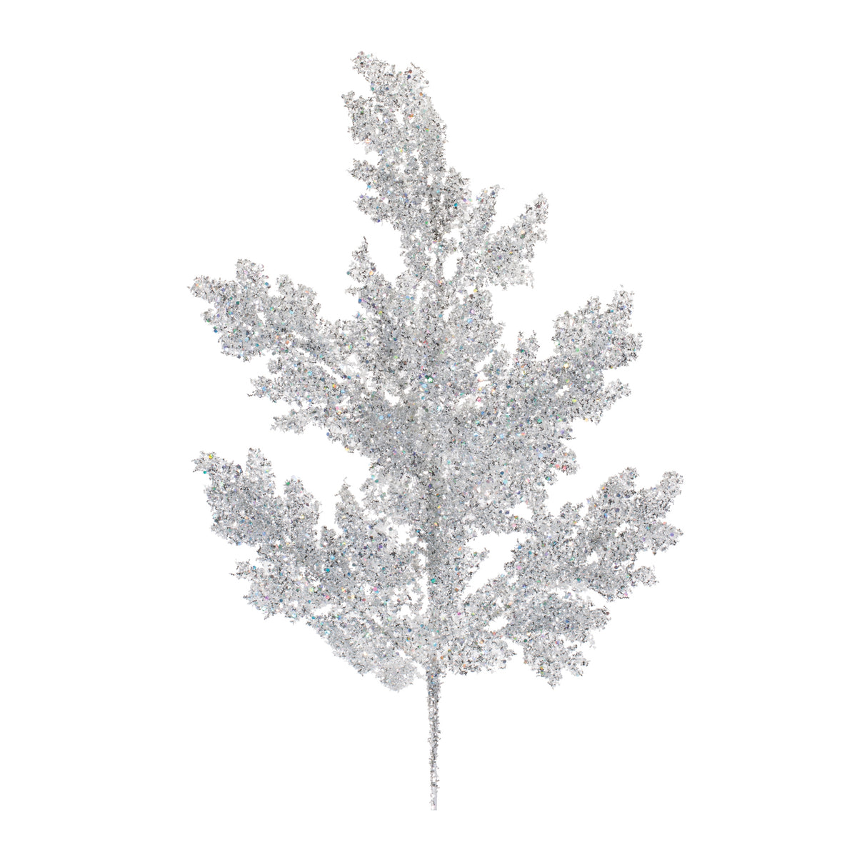 Glitter Pine Spray (Set of 4)