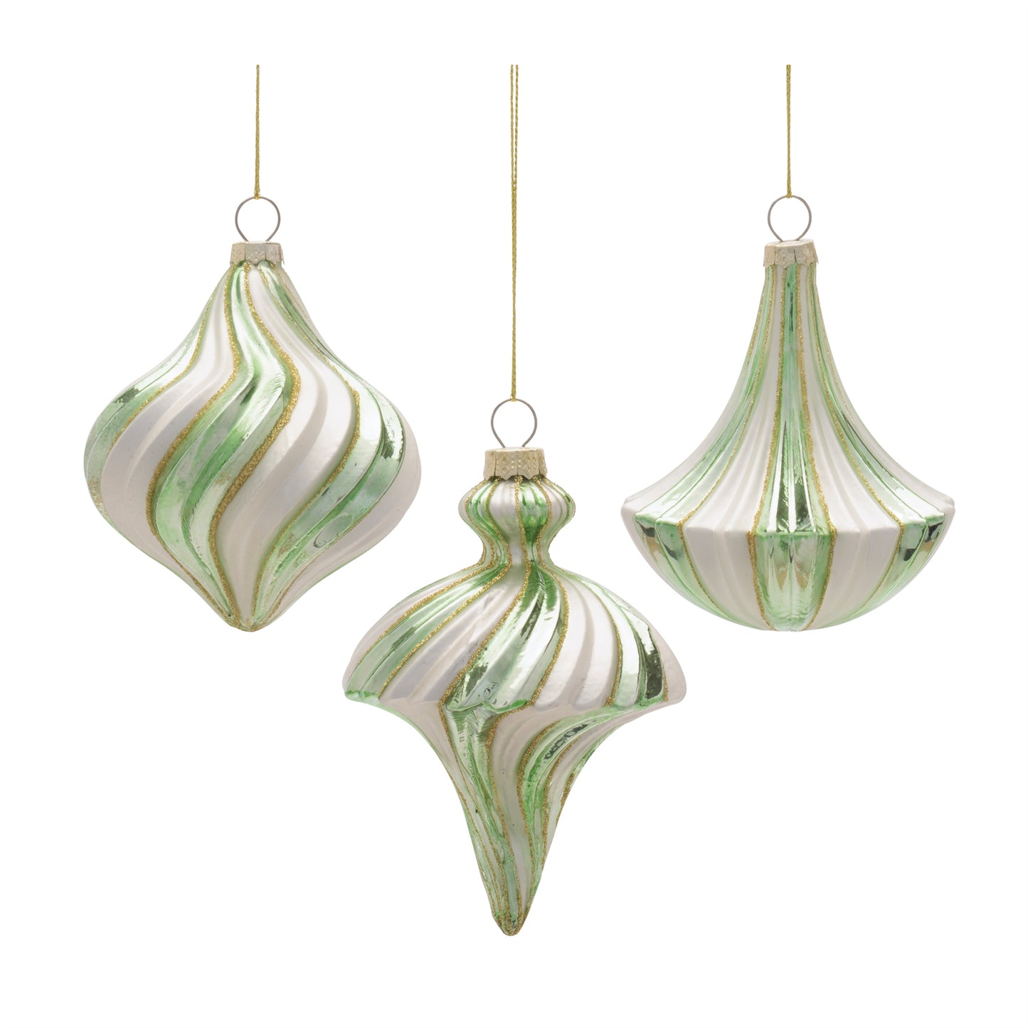 Glass Ornament Set (Set of 12)