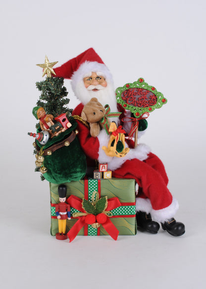 CC14-14 Lighted Merry Christmas Santa