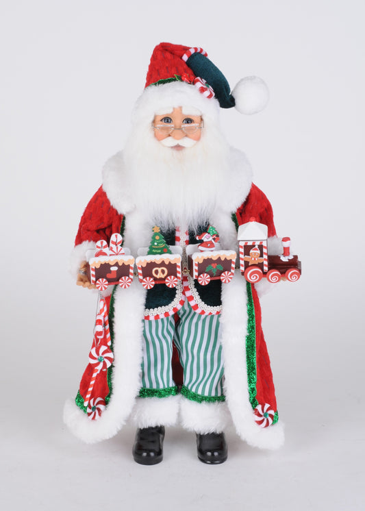 CC14-16 Peppermint Express Santa