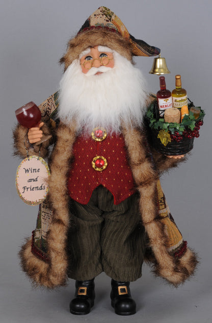 CC16-132 Basket of Cheer Santa