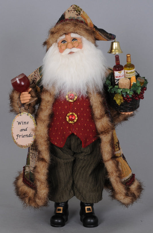 CC16-132 Basket of Cheer Santa