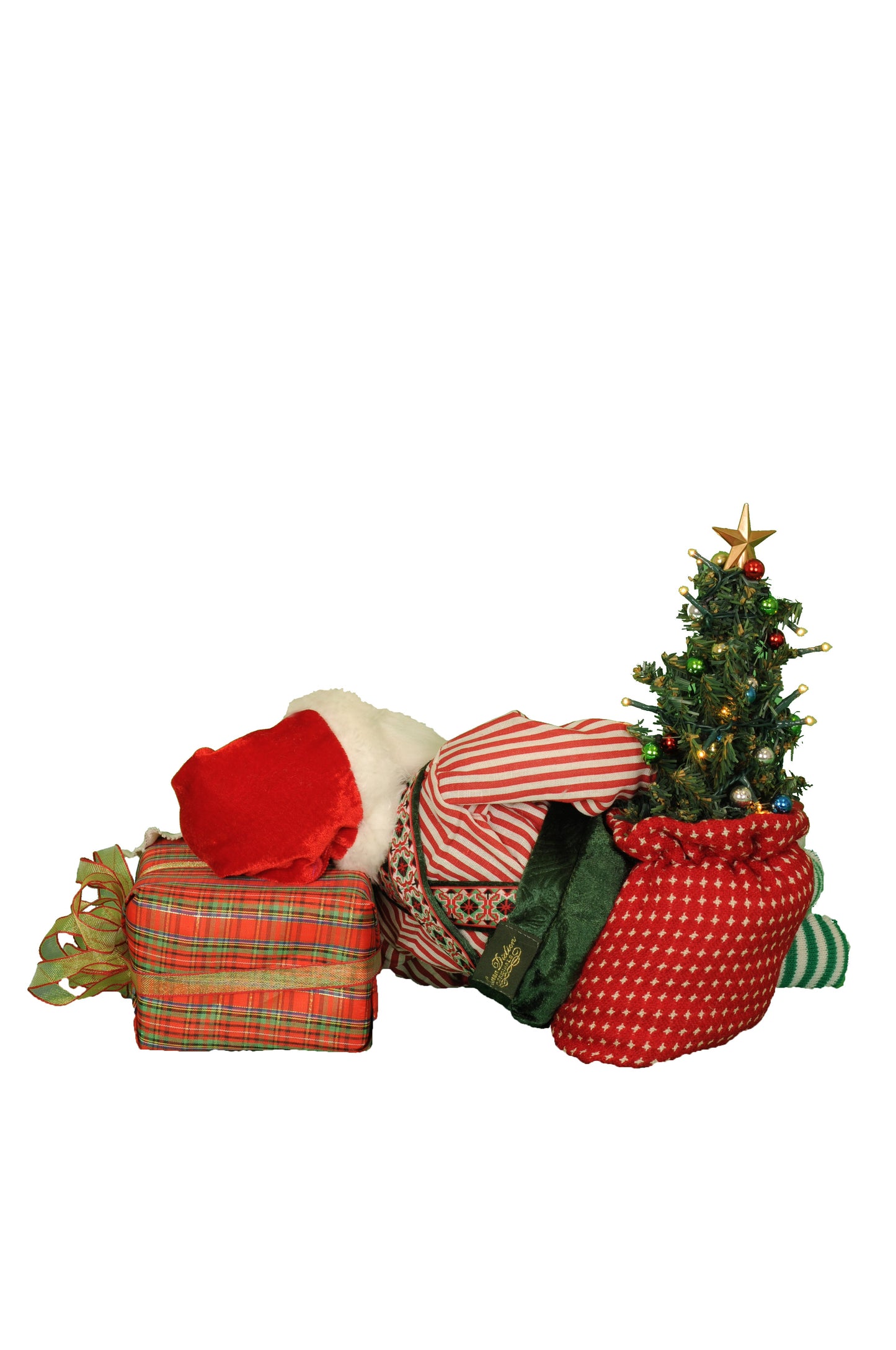 CC16-168 Lighted Napping Santa