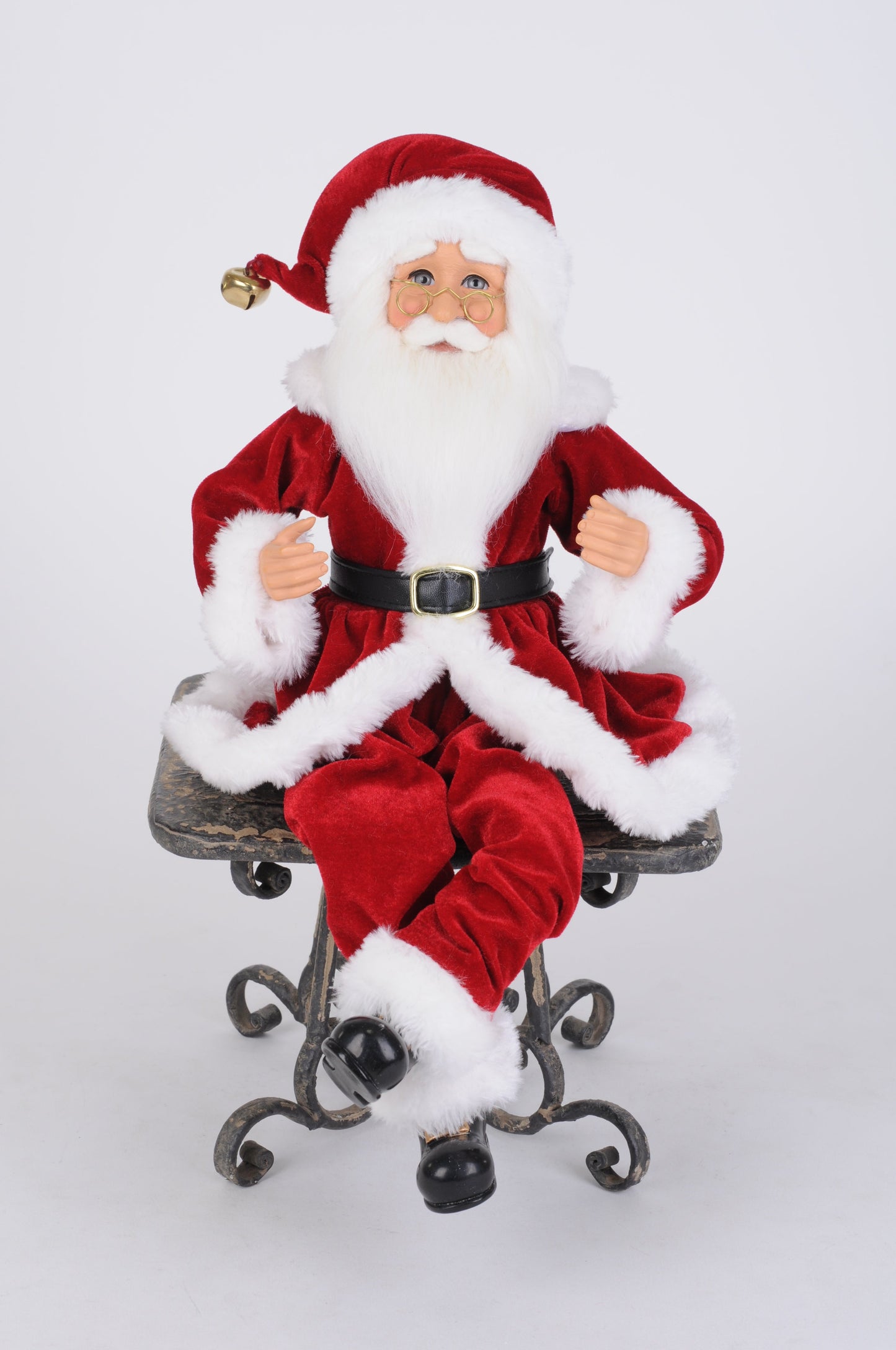 CC16-224 Traditional Poseable Santa (Set of 2)