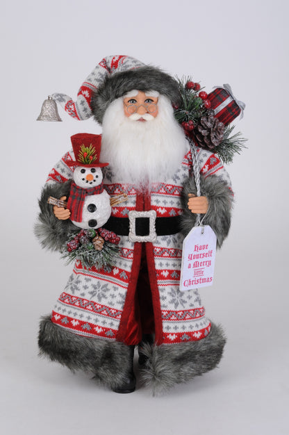 CC16-230 Snowflake Fun Santa