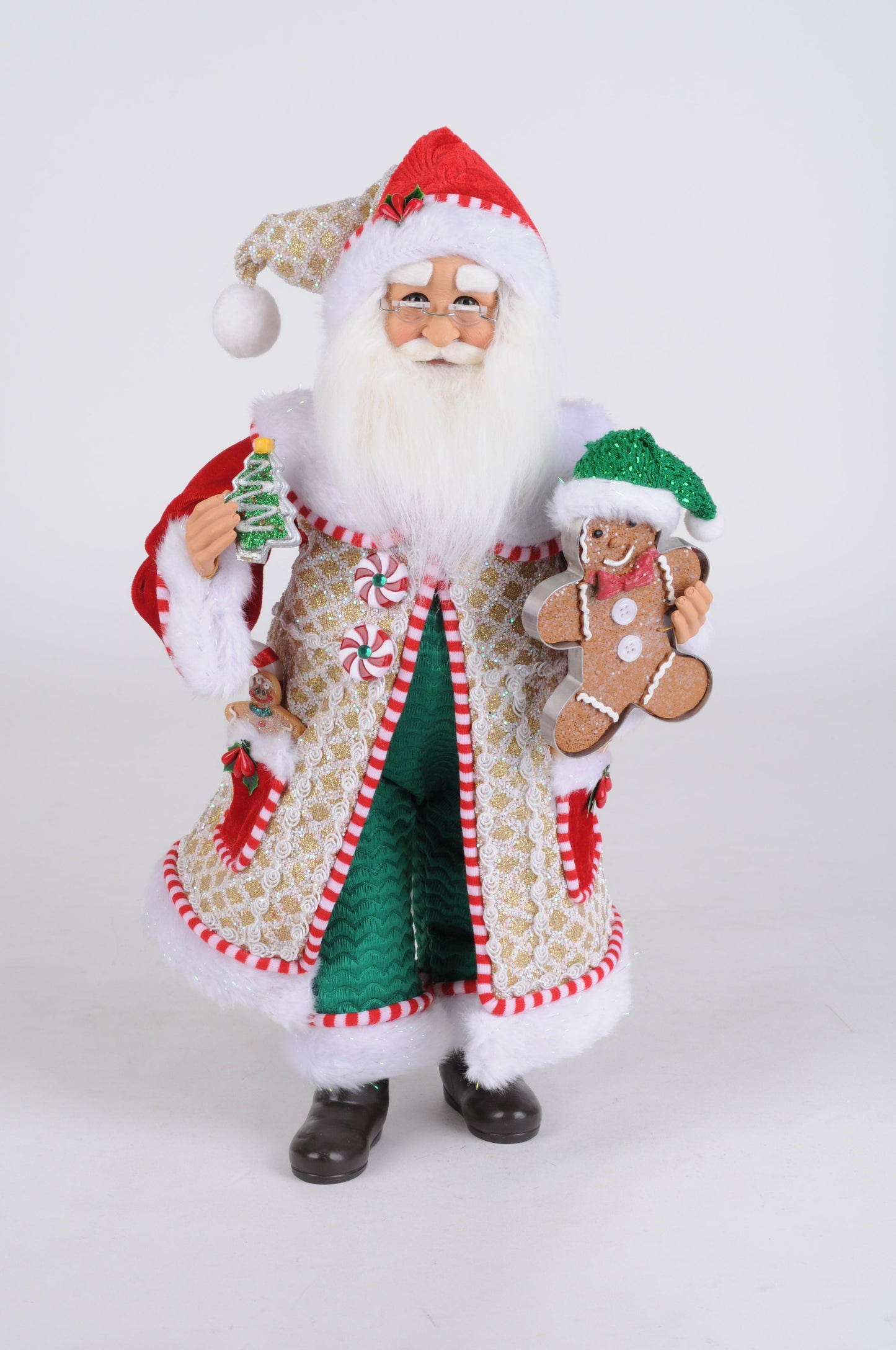 CC16-239 Whimiscal Gingerbread Santa