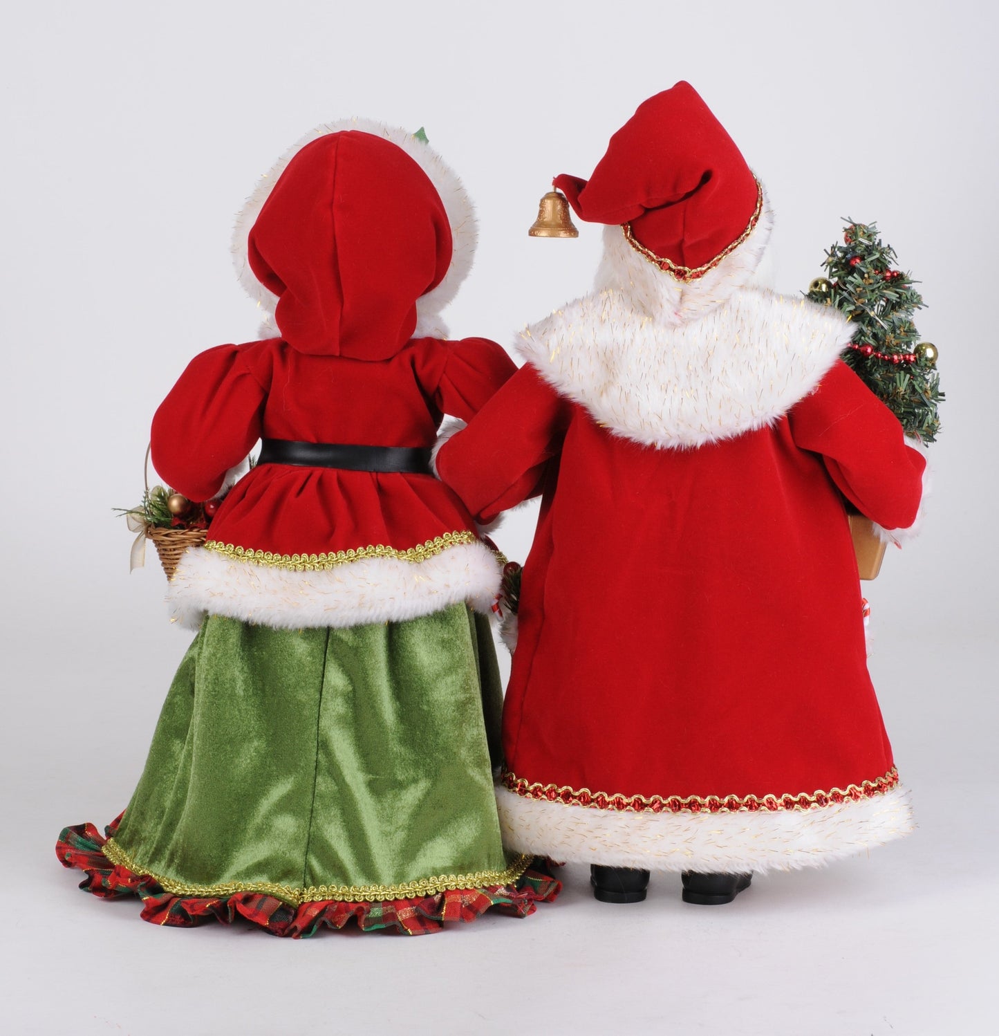 CC16-240R Lighted Strolling Mr. & Mrs. Claus