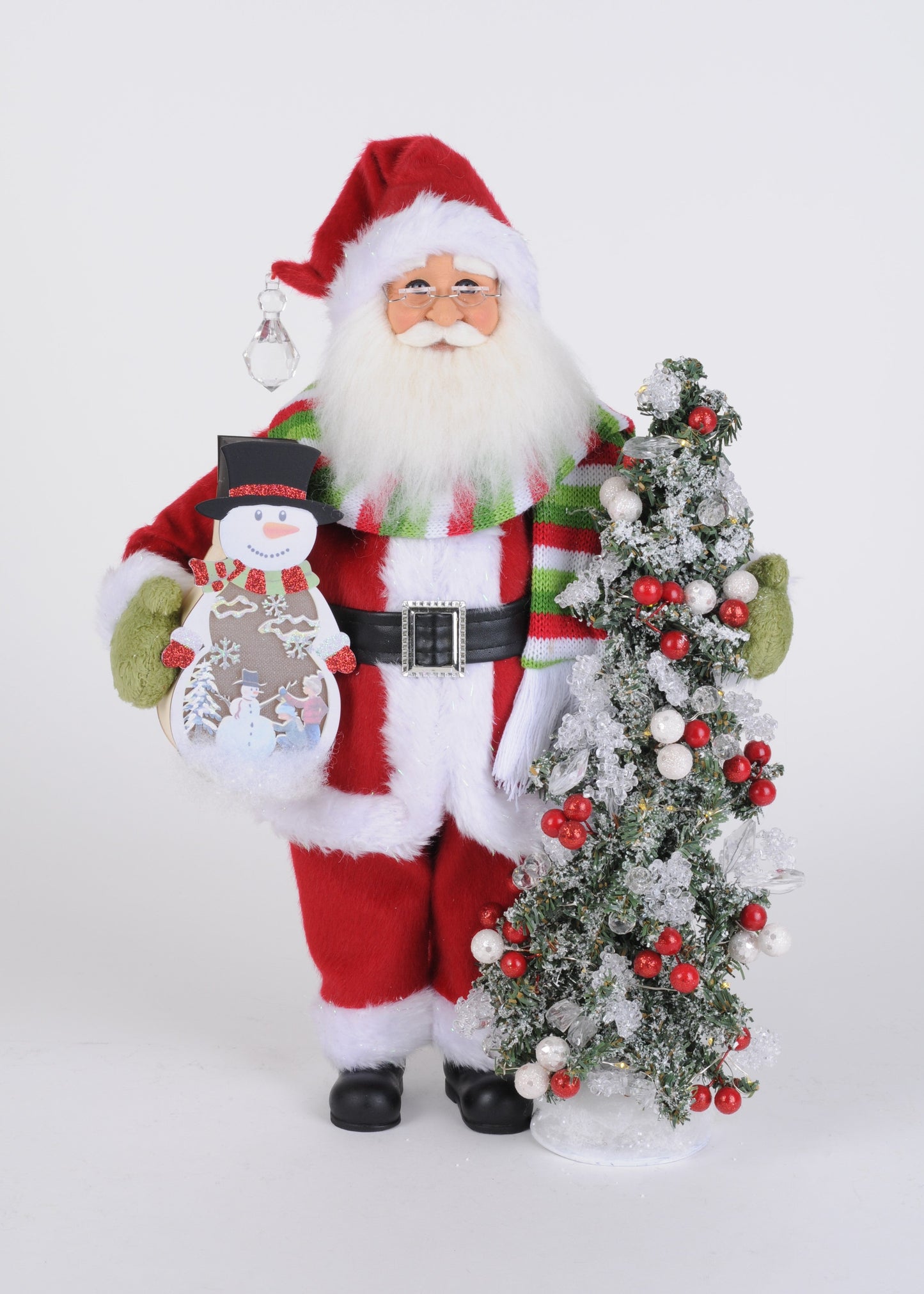 CC16-265 Lighted Snowy Days Santa