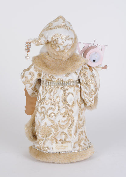 CC16-266 Lighted Joyous Presence Santa