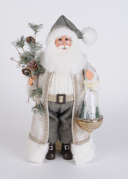 CC16-271 Glistening Forest Santa