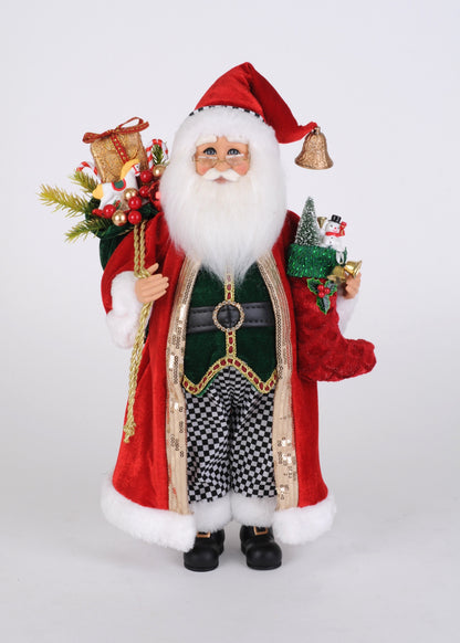 CC16-276 Traditional Stocking Santa