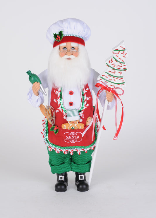 CC16-281 Cookie Tree Baker Santa